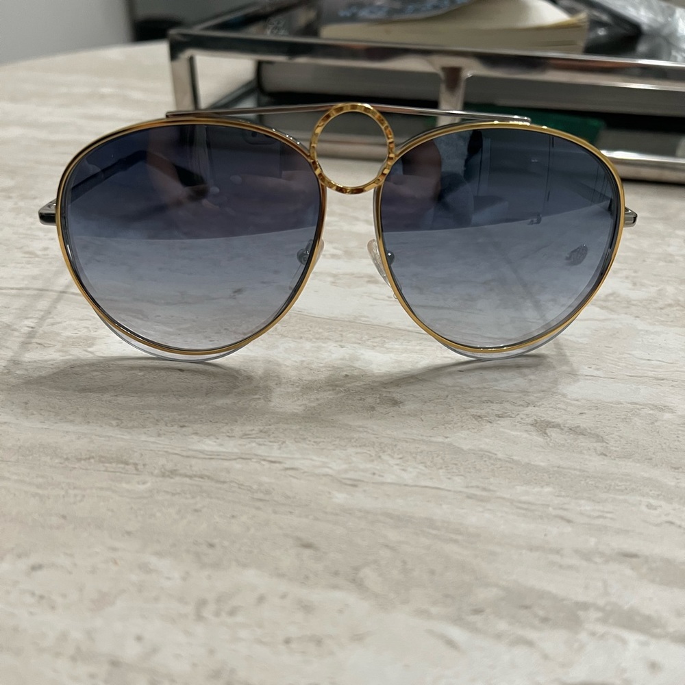 Chloe Sunglasses CE144S (050) Silver/Gold 61-13-140